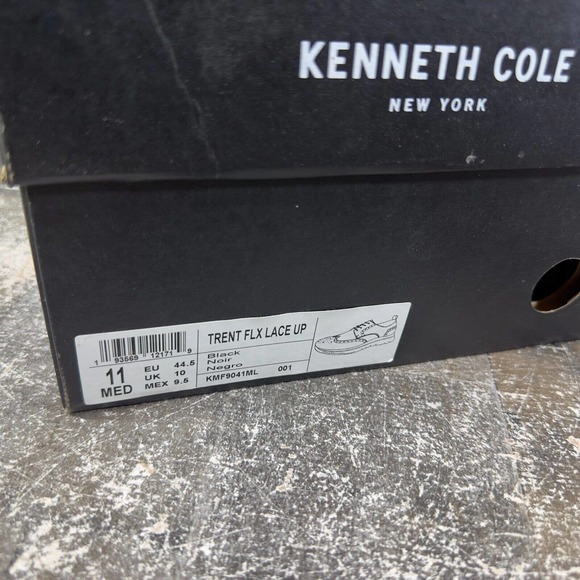 Kenneth Cole Mens Trent Black Wingtip‎ Dress Shoes Size 11 main image 11